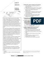 Curriculum Extra Unit 5: Focus On Literature: Features of A Narrative