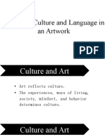 Lesson 5: Culture and Language in An Artwork