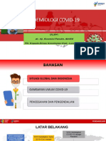 EPIDEMIOLOGI COVID-19 - Pelatihan Vaksinator - 20 Mei 2021