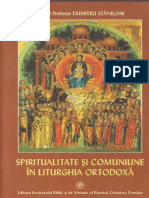 (Dumitru Staniloae) Spiritualitate Si Comuniune in Liturghia Ortodoxa