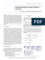 Lee2015 - A New Method of Storing Integral Image For Memory Efficiency Using Modified Block Structure