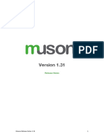 Musoni System Release 1.31