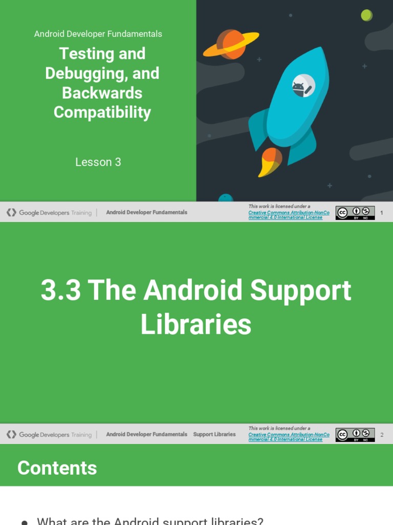 3.3 Using The Android Support Libraries | Download Free PDF | Android ...