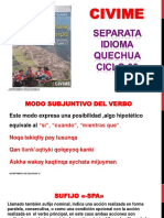 Quechua Ciclo 6