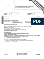 University of Cambridge International Examinations International General Certificate of Secondary Education