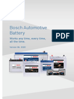 Bosch Automotive Battery: Works Any Time, Every Time, All The Time