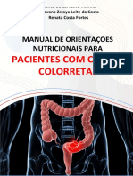 Manual de Orientações Nutricionais para Pacientes com Câncer Colorretal