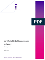 Artificial Intelligence and Privacy: Issues Paper