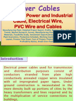 Power Cables: Electrical Power and Industrial Cable, Electrical Wire, PVC Wire and Cables