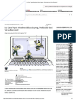 Ini Cara Tepat Membersihkan Laptop, Terhindar Dari Virus Penyakit!