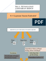 Kegunaan Sinaran Radioaktif