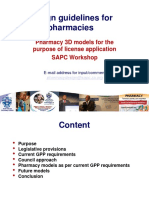 3D Pharmacy Design Guidelines