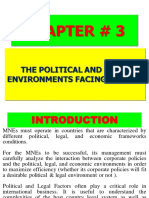 Chapter 3 Political Legal Environment