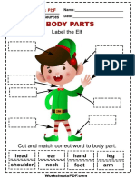 Label The Elf Body Parts