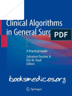 0 Clinical Algorithms in General Surgery A Practical Guide