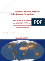 Fifty Years of Diabetes Research and Care