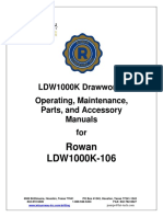 LDW1000K-106 Operating and Maintenance Manual