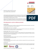 TL EGGER TLBP102 OSB DHF Thickness Application Guideline Ro
