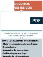 COMPOSICION DE LA MEZCLA DE GAS CIRCULANTE EN