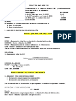 Desviaciones en Costos Indirectos de Fabricación