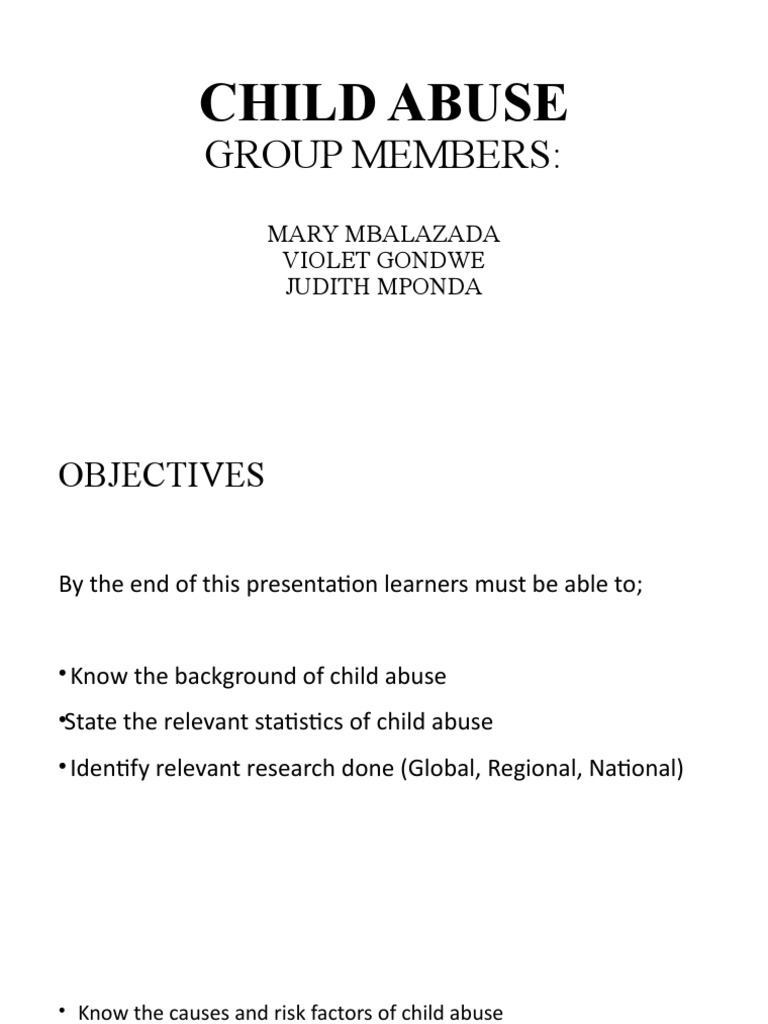 Child Abuse | PDF | Child Abuse | Violence