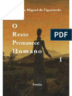 O Resto Permanece Humano - Livro I de RMDF (2021) EXCERTO