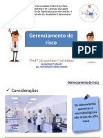 Gerenciamento de riscos laboratoriais