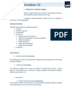 Evaluación - SumativaU3 (Estructura y Formato)