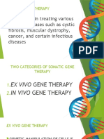 Somatic Gene Therapy