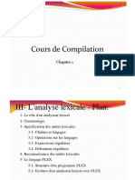 Chapitre 2-Analyse Lexicale