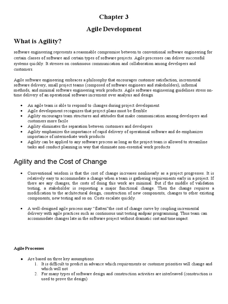 Understanding Agile Development Principles | PDF | Scrum (Software ...