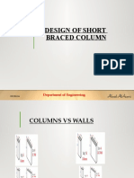 5 - Design of Short Braced Columns To BS8110