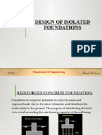 6 - Design of Isolated Foundations To BS8110