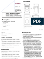 JCU-1 Installation instructions 87126-1