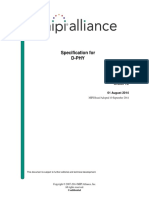 Mipi D PHY Specification v1 2