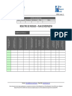 FGPF - 250 - Registro de Riesgos - Plan de Respuesta