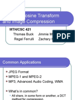 Discrete Cosine Transform and Image Compression: MTH/CSC 421