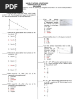 Grade 9 Math 4th Quarter Exam Review | PDF | Trigonometric Functions ...