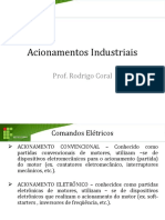 Slides Acionamentos