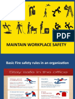 Maintain Workplace Safety