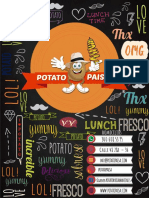 Menu Potato Paisa 2020