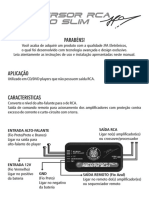 Conversor RCA Slim