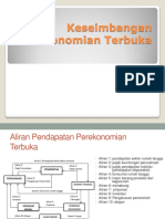 Keseimbangan Perekonomian Terbuka 