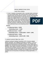 Financial Markets Final Exam