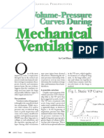 Volume-Pressure Curves During Mechanical Ventilation