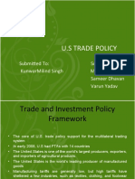 U.S Trade Policy