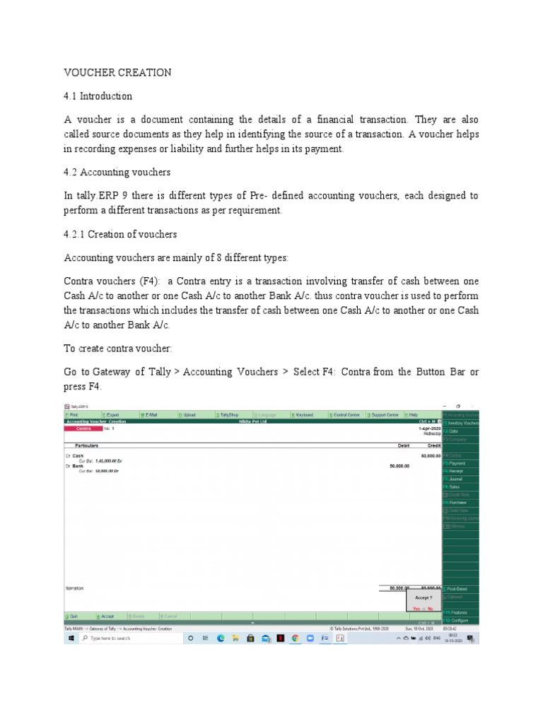 An InDepth Guide to Creating Different Types of Accounting Vouchers in