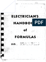 Electrician's Handbook of Formulas