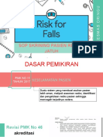 sosialisasi sop resiko jatuh