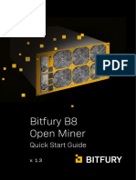 Bitfury B8 Open Miner: Quick Start Guide